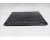 Lenovo 5CB1S31081 C-Cover with keyboard, Slovenian, Eclipse Black, White Backlight, Painting, UK