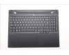Lenovo 5CB1S31083 C-Cover with keyboard, Switzerland, Eclipse Black, White Backlight, Painting, UK