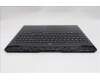 Lenovo 5CB1S31145 C-Cover with keyboard, Greek, Eclipse Black, RGB Backlight, US