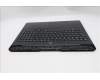 Lenovo 5CB1S31146 C-Cover with keyboard, Hebrew, Eclipse Black, RGB Backlight, US