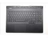 Lenovo 5CB1S31149 C-Cover with keyboard, Italian, Eclipse Black, RGB Backlight, UK
