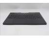 Lenovo 5CB1S50715 C-Cover with keyboard, Nordic, Eclipse Black, RGB Backlight, UK