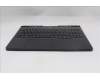Lenovo 5CB1S50718 C-Cover with keyboard, Slovenian, Eclipse Black, RGB Backlight, UK