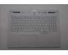 Lenovo 5CB1S50749 C-Cover with keyboard, Russian, Glacier white, US