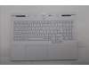 Lenovo 5CB1S50750 C-Cover with keyboard, UK English, Glacier white, UK