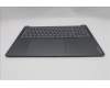 Lenovo 5CB1S50840 C-Cover with keyboard, French, Luna Grey, US