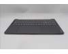 Lenovo 5CB1S50958 C-Cover with keyboard, Slovenian, Luna Grey, UK