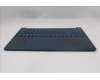 Lenovo 5CB1S50973 C-Cover with keyboard, French, Tidal Teal, US