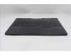 Lenovo 5CB1S57475 C-Cover with keyboard, UK English, Eclipse Black, RGB Backlight, UK