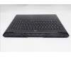 Lenovo 5CB1S57490 C-Cover with keyboard, Slovenian, Eclipse Black, RGB Backlight, UK