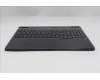 Lenovo 5CB1S75708 C-Cover with keyboard, Czech Slovakian, Eclipse Black, RGB Backlight, Anodizing Sandblasting, UK