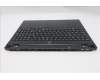 Lenovo 5CB1S75711 C-Cover with keyboard, French, Eclipse Black, RGB Backlight, Anodizing Sandblasting, US