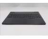 Lenovo 5CB1S75732 C-Cover with keyboard, UK English, Eclipse Black, RGB Backlight, Anodizing Sandblasting, UK