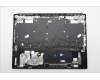 Lenovo 5CB1S76612 C-Cover with keyboard, Switzerland, Eclipse Black, White Backlight, Anodizing Sandblasting, UK