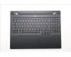 Lenovo 5CB1S76648 C-Cover with keyboard, Arabic, Eclipse Black, White Backlight, Painting, US