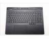 Lenovo 5CB1S76678 C-Cover with keyboard, Arabic, Eclipse Black, White Backlight, US