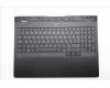 Lenovo 5CB1S76681 C-Cover with keyboard, Bulgarian, Eclipse Black, White Backlight, UK