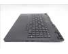Lenovo 5CB1S76712 C-Cover with keyboard, Czech Slovakian, Eclipse Black, RGB Backlight, UK