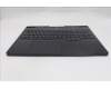 Lenovo 5CB1S76714 C-Cover with keyboard, US English Euro, Eclipse Black, RGB Backlight, US