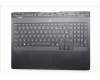 Lenovo 5CB1S76717 C-Cover with keyboard, French, Eclipse Black, RGB Backlight, US
