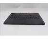 Lenovo 5CB1S76722 C-Cover with keyboard, Hungarian, Eclipse Black, RGB Backlight, UK