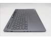 Lenovo 5CB1S82734 C-Cover with keyboard, German, Luna Grey, Non-FingerPrint, UK