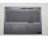 Lenovo 5CB1S82743 C-Cover with keyboard, Portuguese, Luna Grey, Non_FingerPrint