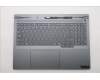 Lenovo 5CB1S82747 C-Cover with keyboard, Swedish/Finnish, Luna Grey, Non-FingerPrint, UK