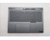 Lenovo 5CB1S82748 C-Cover with keyboard, Slovenian, Luna Grey, Non-FingerPrint, UK