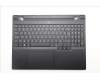 Lenovo 5CB1S82770 C-Cover with keyboard, Belgian, Eclipse Black, RGB Backlight, Anodizing Sandblasting, UK