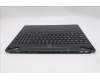 Lenovo 5CB1S82770 C-Cover with keyboard, Belgian, Eclipse Black, RGB Backlight, Anodizing Sandblasting, UK