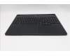 Lenovo 5CB1S82776 C-Cover with keyboard, French, Eclipse Black, RGB Backlight, Anodizing Sandblasting, US