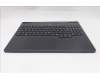 Lenovo 5CB1S82779 C-Cover with keyboard, German, Eclipse Black, RGB Backlight, Anodizing Sandblasting