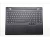 Lenovo 5CB1S82780 C-Cover with keyboard, Greek, Eclipse Black, RGB Backlight, Anodizing Sandblasting