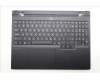 Lenovo 5CB1S82781 C-Cover with keyboard, Hebrew, Eclipse Black, RGB Backlight, Anodizing Sandblasting