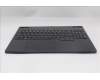 Lenovo 5CB1S82781 C-Cover with keyboard, Hebrew, Eclipse Black, RGB Backlight, Anodizing Sandblasting