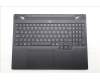 Lenovo 5CB1S82791 C-Cover with keyboard, Slovenian, Eclipse Black, RGB Backlight, Anodizing Sandblasting