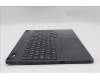 Lenovo 5CB1S82828 C-Cover with keyboard, Ukraine, Eclipse Black, RGB Backlight, Anodizing Sandblasting, US
