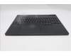 Lenovo 5CB1S82839 C-Cover with keyboard, German, Eclipse Black, Anodizing Sandblasting, UK