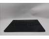 Lenovo 5CB1S82844 C-Cover with keyboard, Italian, Eclipse Black, Anodizing Sandblasting, UK