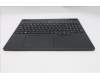 Lenovo 5CB1S82849 C-Cover with keyboard, Portuguese, Eclipse Black, Anodizing Sandblasting, UK