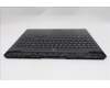 Lenovo 5CB1S87254 C-Cover with keyboard, Russian, Eclipse Black, White Backlight, US