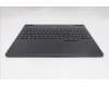 Lenovo 5CB1S89882 C-Cover with keyboard, German, Eclipse Black, RGB Backlight, Anodizing Sandblasting