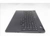 Lenovo 5CB1S89882 C-Cover with keyboard, German, Eclipse Black, RGB Backlight, Anodizing Sandblasting, UK