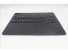 Lenovo 5CB1S89883 C-Cover with keyboard, Greek, Eclipse Black, RGB Backlight, Anodizing Sandblasting, US