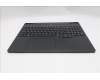 Lenovo 5CB1S89923 C-Cover with keyboard, Russian, Eclipse Black, White Backlight, Anodizing Sandblasting, US