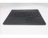 Lenovo 5CB1S89926 C-Cover with keyboard, Switzerland, Eclipse Black, White Backlight, Anodizing Sandblasting, UK