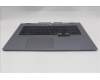 Lenovo 5CB1S90421 C-Cover with keyboard, Portuguese, Luna Grey, RGB Backlight, UK
