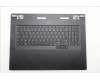 Lenovo 5CB1S90672 C-Cover with keyboard, French, Eclipse Black, US