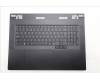 Lenovo 5CB1S90685 C-Cover with keyboard, UK English, Eclipse Black